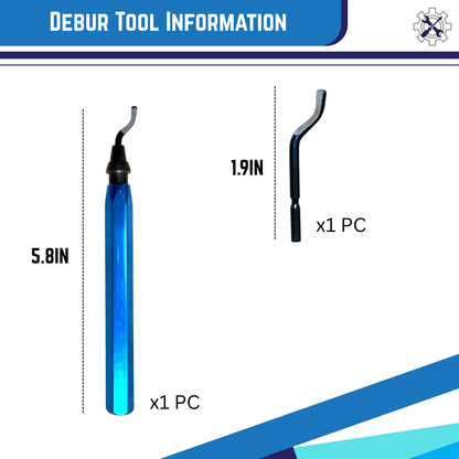 Deburring Tool With High Speed Steel Blade For 3dprinting , Metal, Plastics , and Woodworking