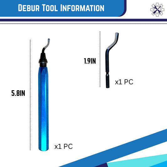 Deburring Tool With High Speed Steel Blade For 3dprinting , Metal, Plastics , and Woodworking