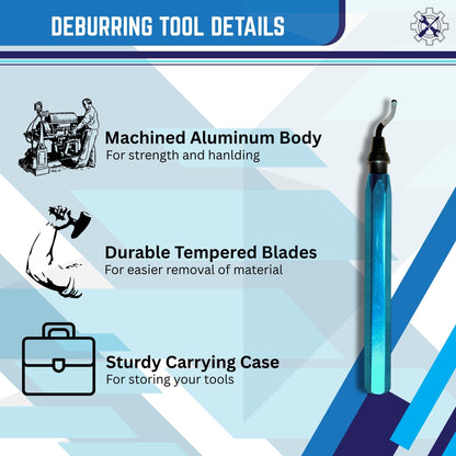 Deburring Tool With High Speed Steel Blade For 3dprinting , Metal, Plastics , and Woodworking